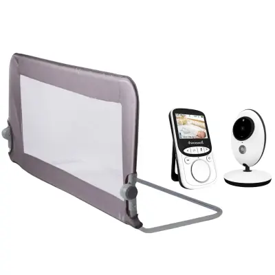 Weewell WMV815 Dijital Bebek Kamerası + Furkan Yatak Bariyeri 122*52 cm 