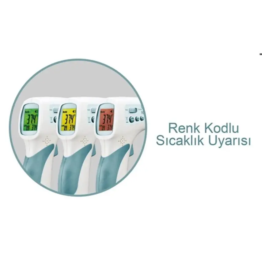 Weewell WTN570 Dijital Projeksiyonlu Temassız Ateş Ölçer - 2