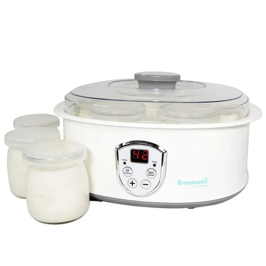 Weewell WYM400 Dijital Zaman Ayarlı LED Ekran Bebek Yoğurt Yapma Makinesi - 7