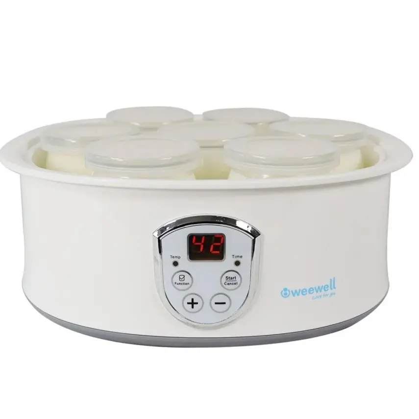 Weewell WYM400 Dijital Zaman Ayarlı LED Ekran Bebek Yoğurt Yapma Makinesi - 11