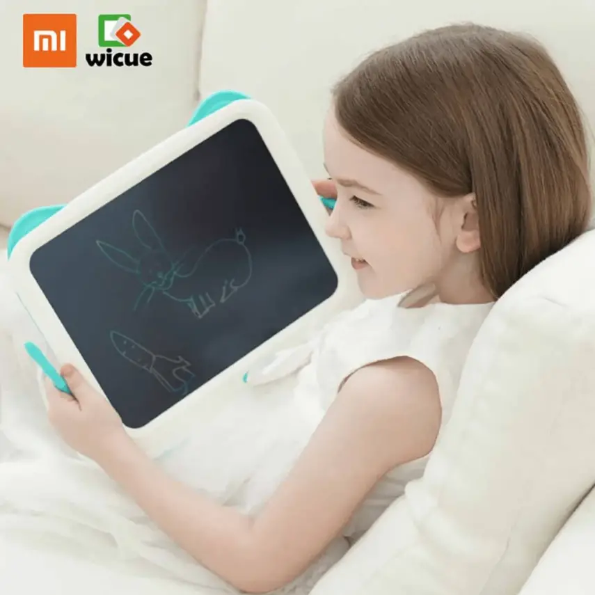 Wicue LCD Dijital Çizim Tableti Renkli 12'' Mavi - 3