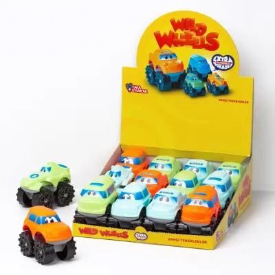 Wild Wheels Renkli Arabalar - 3