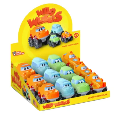 Wild Wheels Renkli Arabalar - 2