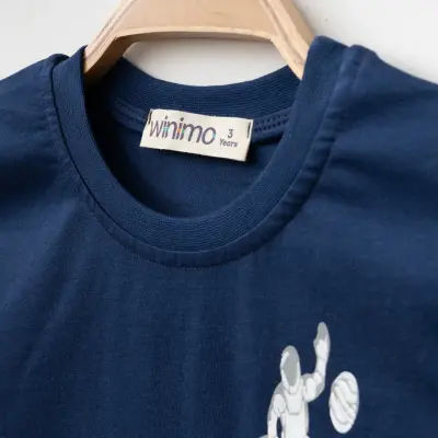 Winimo Are There Yet Baskılı Erkek Çocuk T-Shirt Lacivert - 2