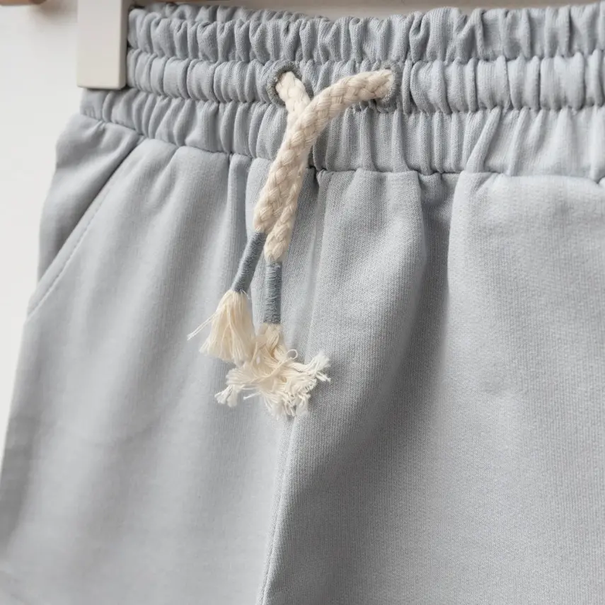 Winimo Are We There Yet Baskılı Çocuk Şort Unisex Boyalı Gri - 9