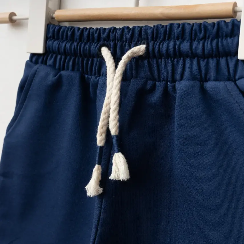 Winimo Are We There Yet Baskılı Çocuk Şort Unisex Lacivert - 2