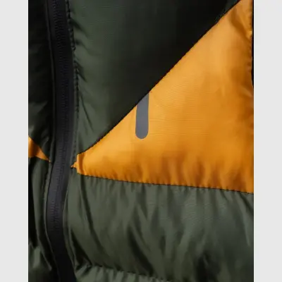 Winimo Çocuk Şişme Yelek Fermuarlı Cepli Haki Unisex - 9