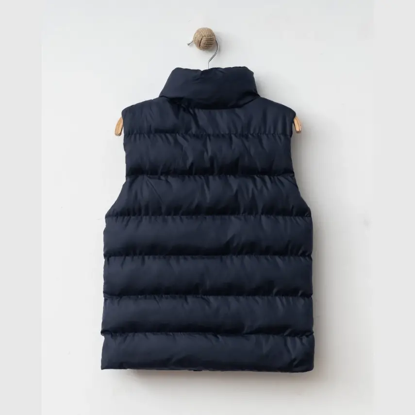 Winimo Çocuk Şişme Yelek Fermuarlı Cepli Lacivert Unisex - 7