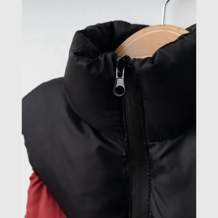 Winimo Çocuk Şişme Yelek Fermuarlı Cepli Siyah Unisex - 5