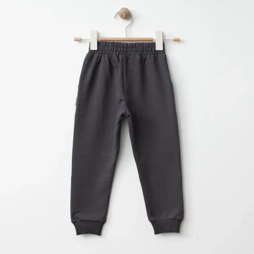 Winimo Erkek Çocuk Eşofman Altı Dizden Model Füme - 2