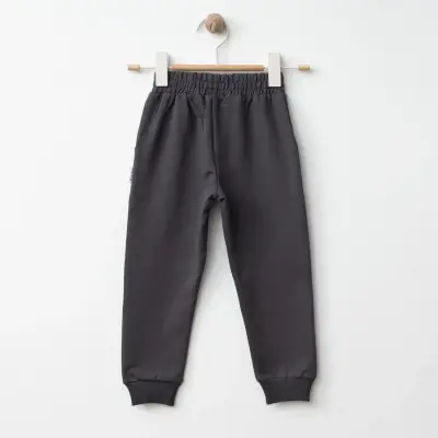 Winimo Erkek Çocuk Eşofman Altı Dizden Model Füme - 4