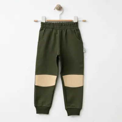 Winimo Erkek Çocuk Eşofman Altı Dizden Model Haki 