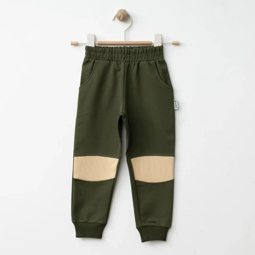 Winimo Erkek Çocuk Eşofman Altı Dizden Model Haki - 3