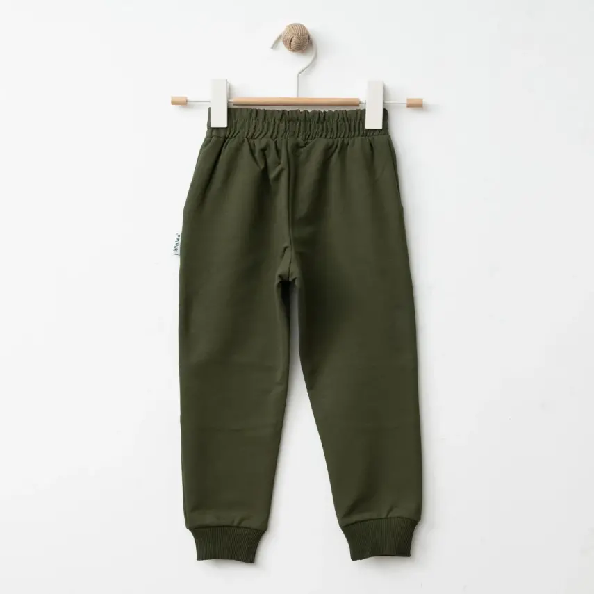 Winimo Erkek Çocuk Eşofman Altı Dizden Model Haki - 2