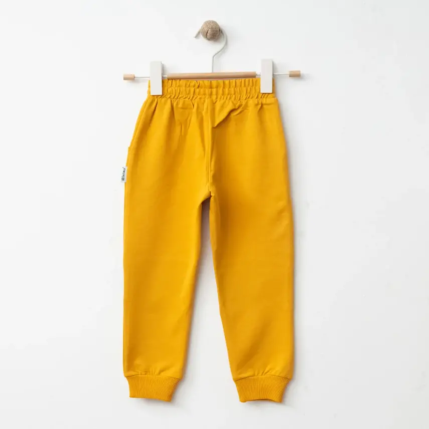 Winimo Erkek Çocuk Eşofman Altı Dizden Model Hardal - 4