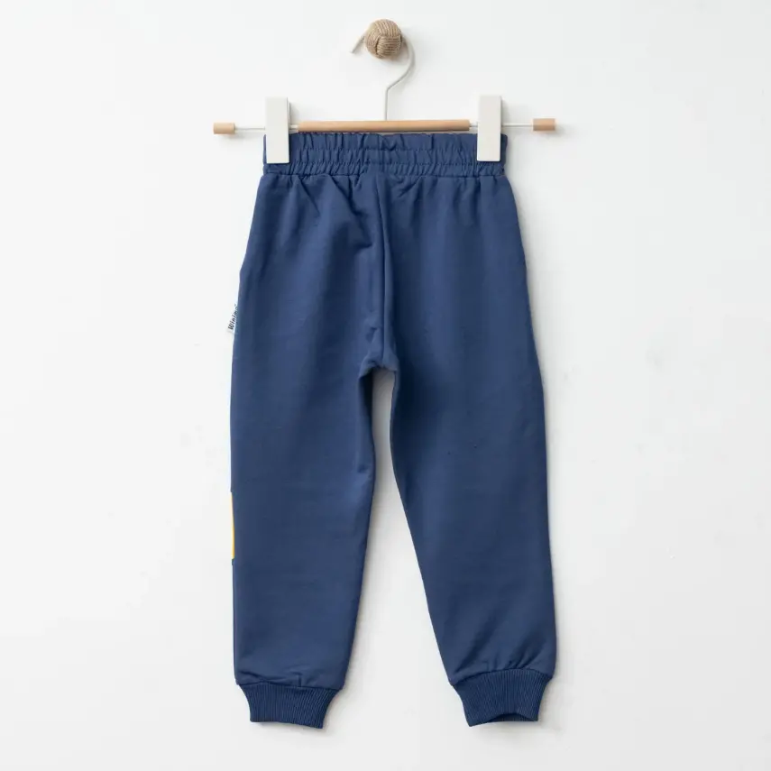 Winimo Erkek Çocuk Eşofman Altı Dizden Model İndigo - 2