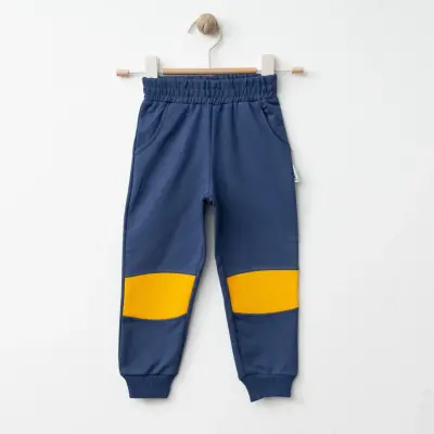 Winimo Erkek Çocuk Eşofman Altı Dizden Model İndigo 