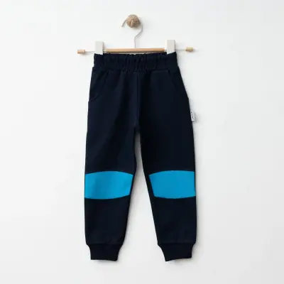 Winimo Erkek Çocuk Eşofman Altı Dizden Model Lacivert