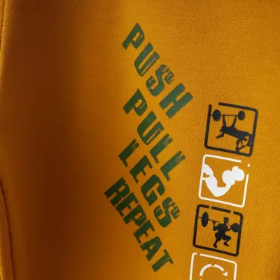 Winimo Erkek Çocuk Eşofman Altı Push Pull Baskılı Hardal - 3