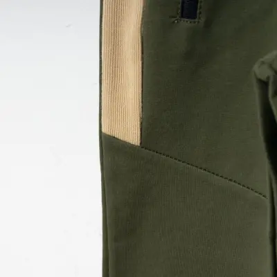 Winimo Erkek Çocuk Eşofman Altı Yan Parçalı Fermuarlı Haki - 2