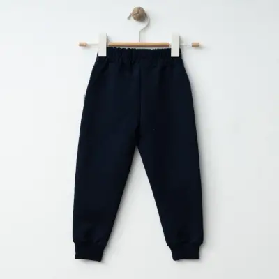 Winimo Erkek Eşofman Altı Canavar Baskılı Lacivert - 2