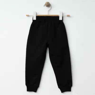 Winimo Erkek Eşofman Altı Canavar Baskılı Siyah - 3