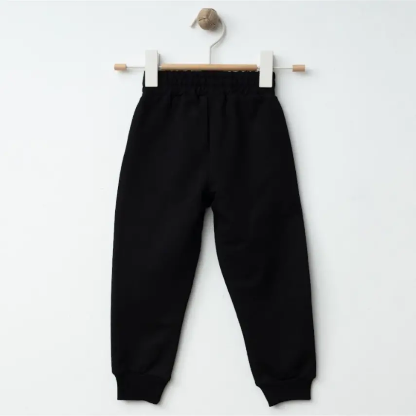 Winimo Erkek Eşofman Altı Canavar Baskılı Siyah - 6