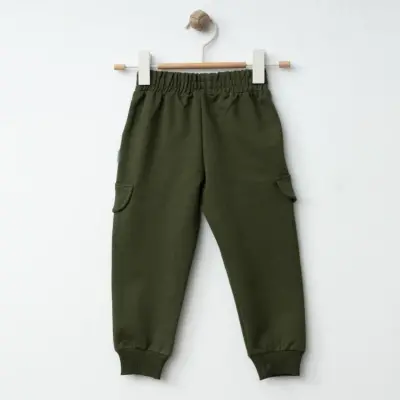 Winimo Erkek Eşofman Altı Resting Baskılı Haki - 2