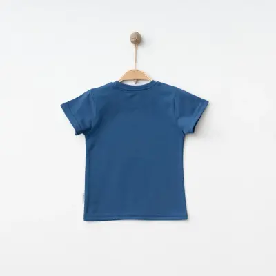 Winimo Erkek T-Shirt Surf Baskılı İndigo - 2