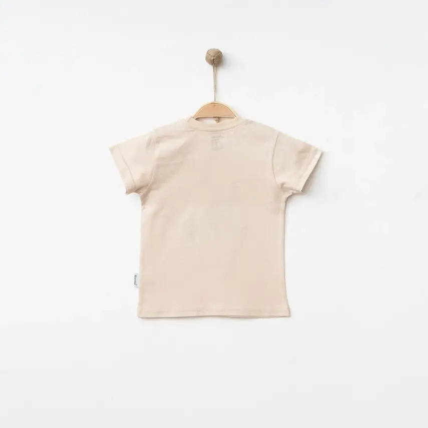 Winimo Erkek T-Shirt Wontstop Baskılı Bej - 2