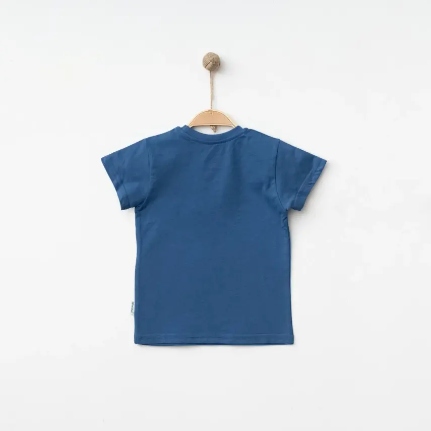 Winimo Erkek T-Shirt Wontstop Baskılı İndigo - 2