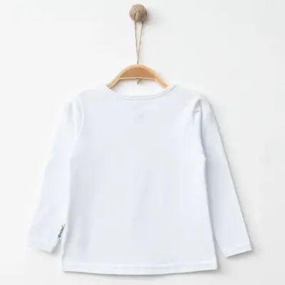 Winimo Kız Body Uzun Kol Basic Beyaz - 2