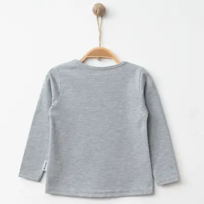 Winimo Kız Body Uzun Kol Basic Gri - 4