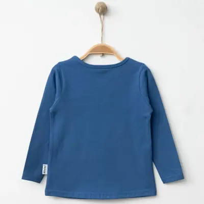 Winimo Kız Body Uzun Kol Basic İndigo - 2