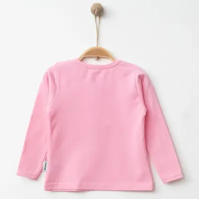 Winimo Kız Body Uzun Kol Basic Pudra - 2