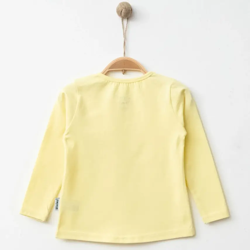 Winimo Kız Body Uzun Kol Basic Sarı - 4