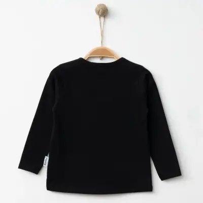 Winimo Kız Body Uzun Kol Basic Siyah - 2