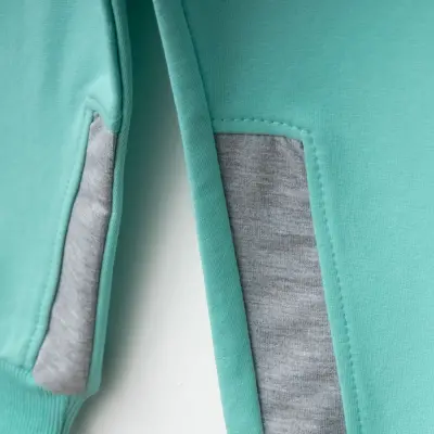 Winimo Kız Çocuk Eşofman Altı Fleto Cepli Açık Yeşil - 5