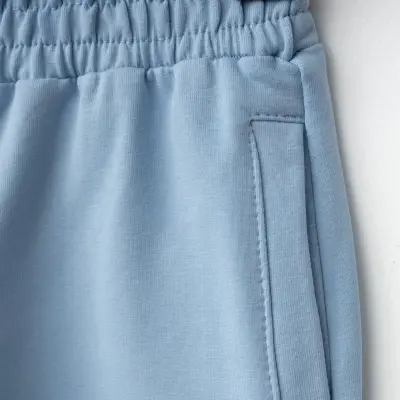 Winimo Kız Çocuk Eşofman Altı Fleto Cepli Mavi - 3