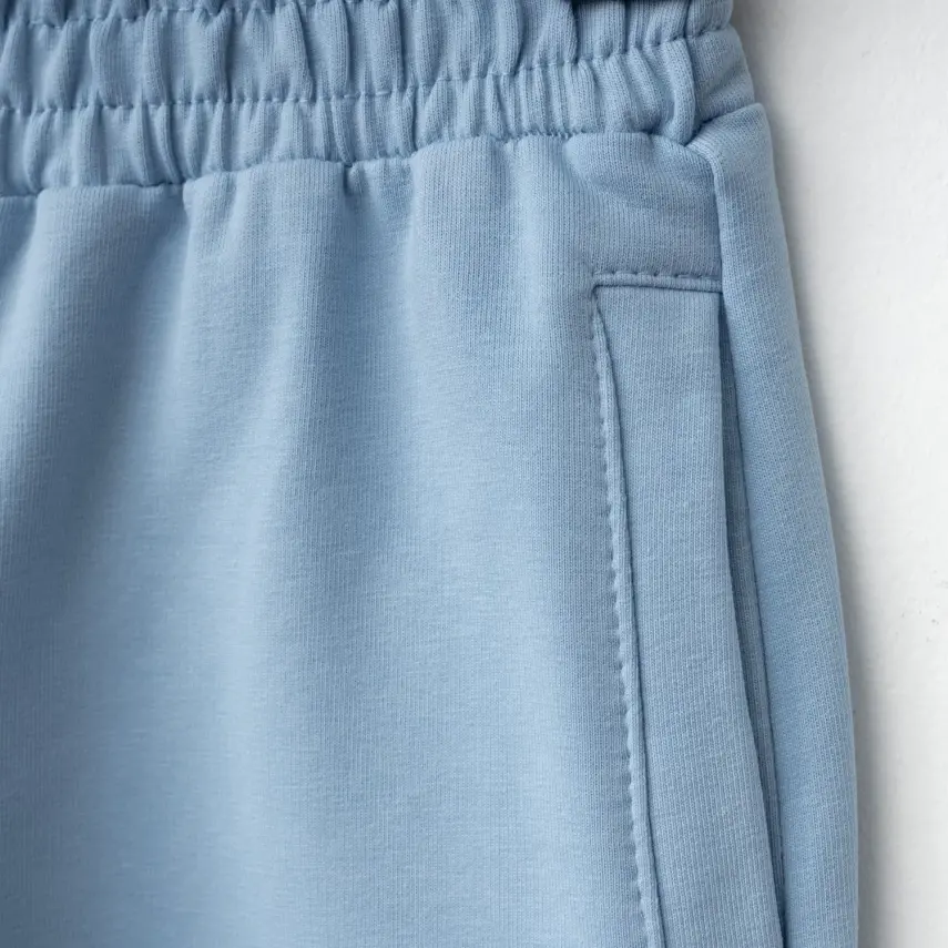 Winimo Kız Çocuk Eşofman Altı Fleto Cepli Mavi - 3