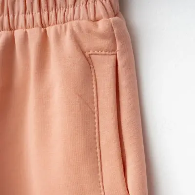 Winimo Kız Çocuk Eşofman Altı Fleto Cepli Pudra - 3