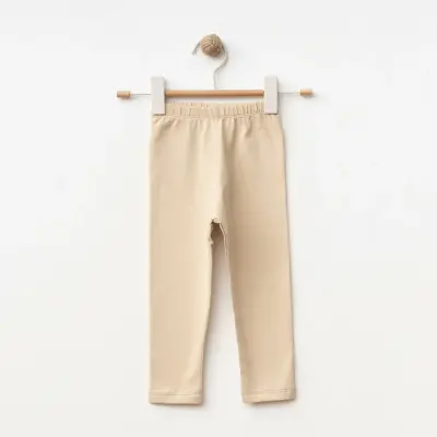 Winimo Kız Çocuk Tayt Basic Bej