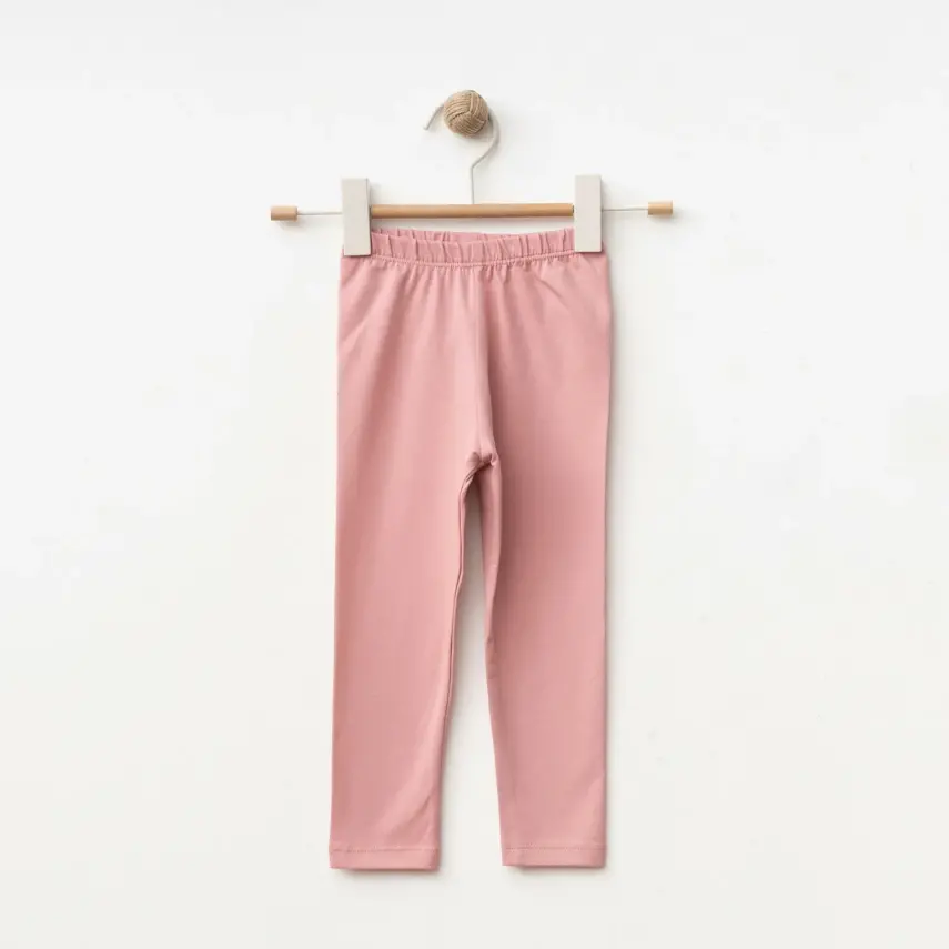 Winimo Kız Çocuk Tayt Basic Koyu Pudra - 1