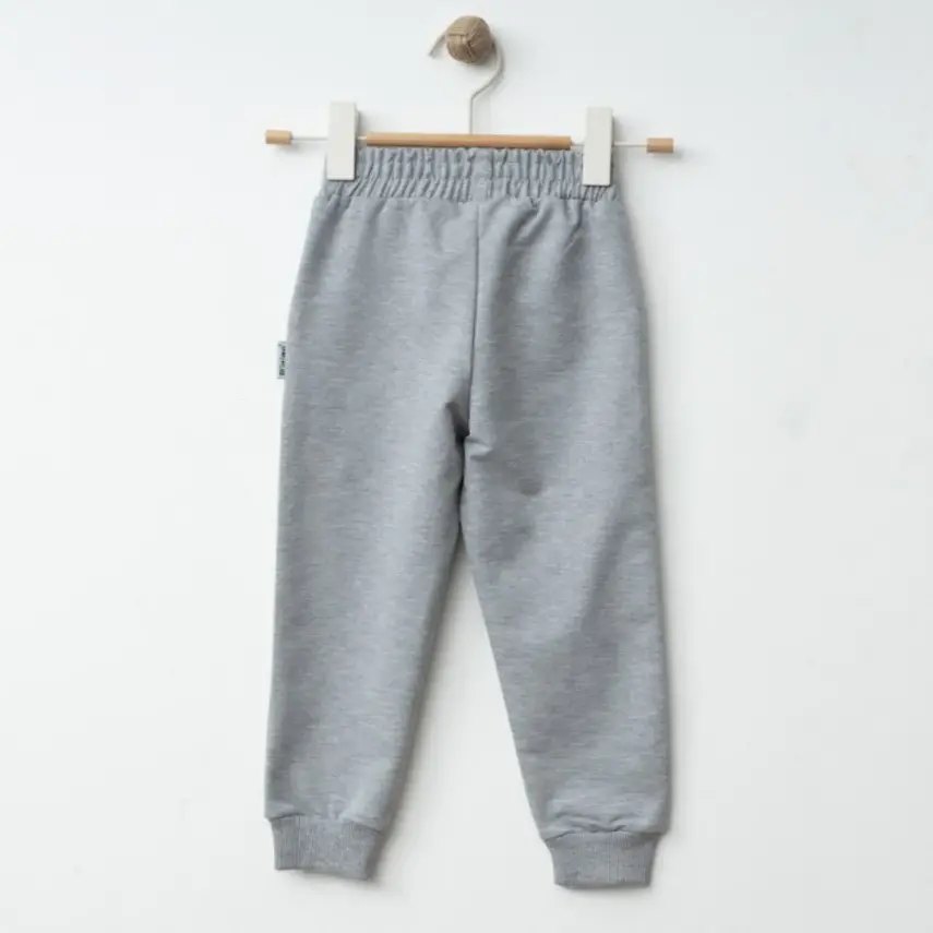 Winimo Kız Eşofman Altı Kedi Aksesuarlı Gri - 2