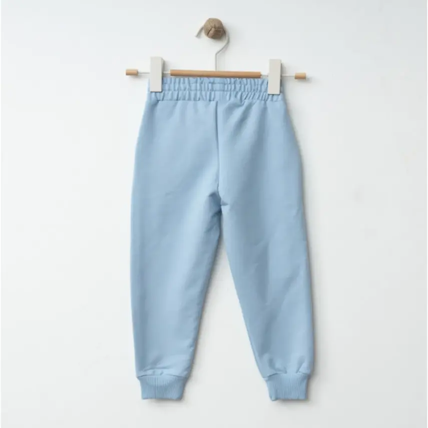 Winimo Kız Eşofman Altı Kedi Aksesuarlı Mavi - 8