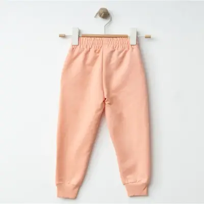 Winimo Kız Eşofman Altı Kedi Aksesuarlı Pudra - 2