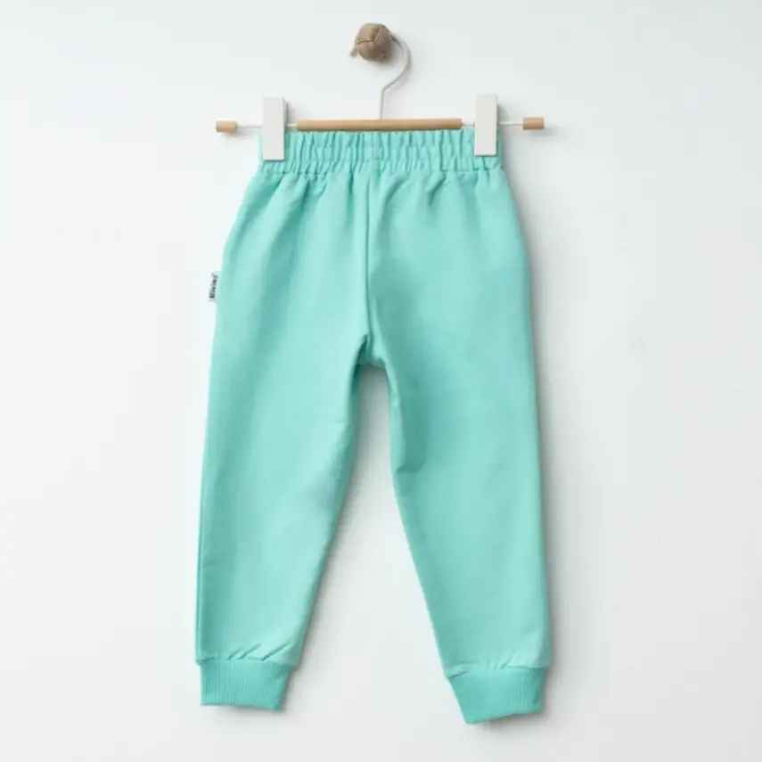 Winimo Kız Eşofman Altı Pwr Girl Baskılı Açık Yeşil - 2