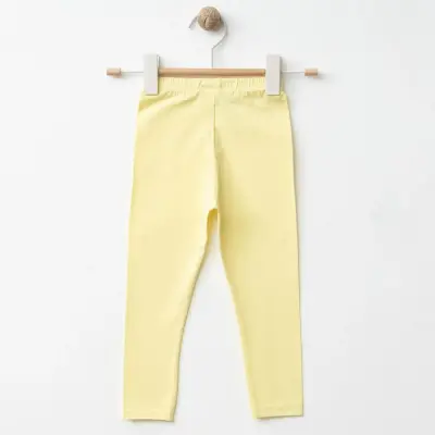 Winimo Kız Tayt Basic Açık Sarı