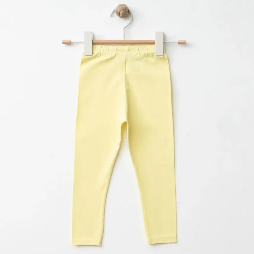 Winimo Kız Tayt Basic Açık Sarı - 1