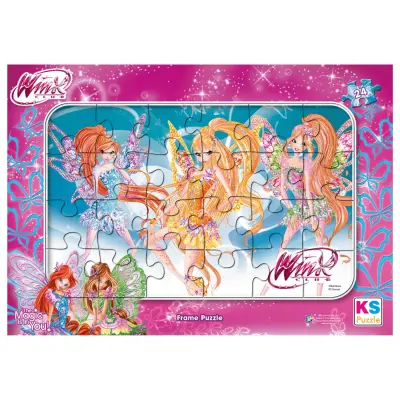 Winx Frame Puzzle 24 Parça